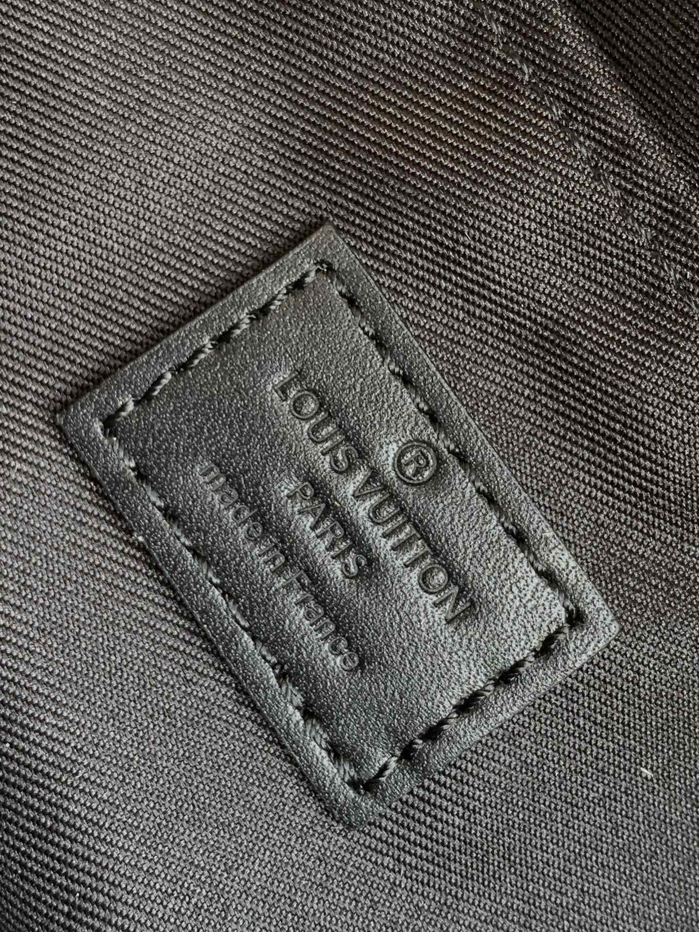 Louis Vuitton Black Monogram Crossbody Shoulder Bag with Top Handle