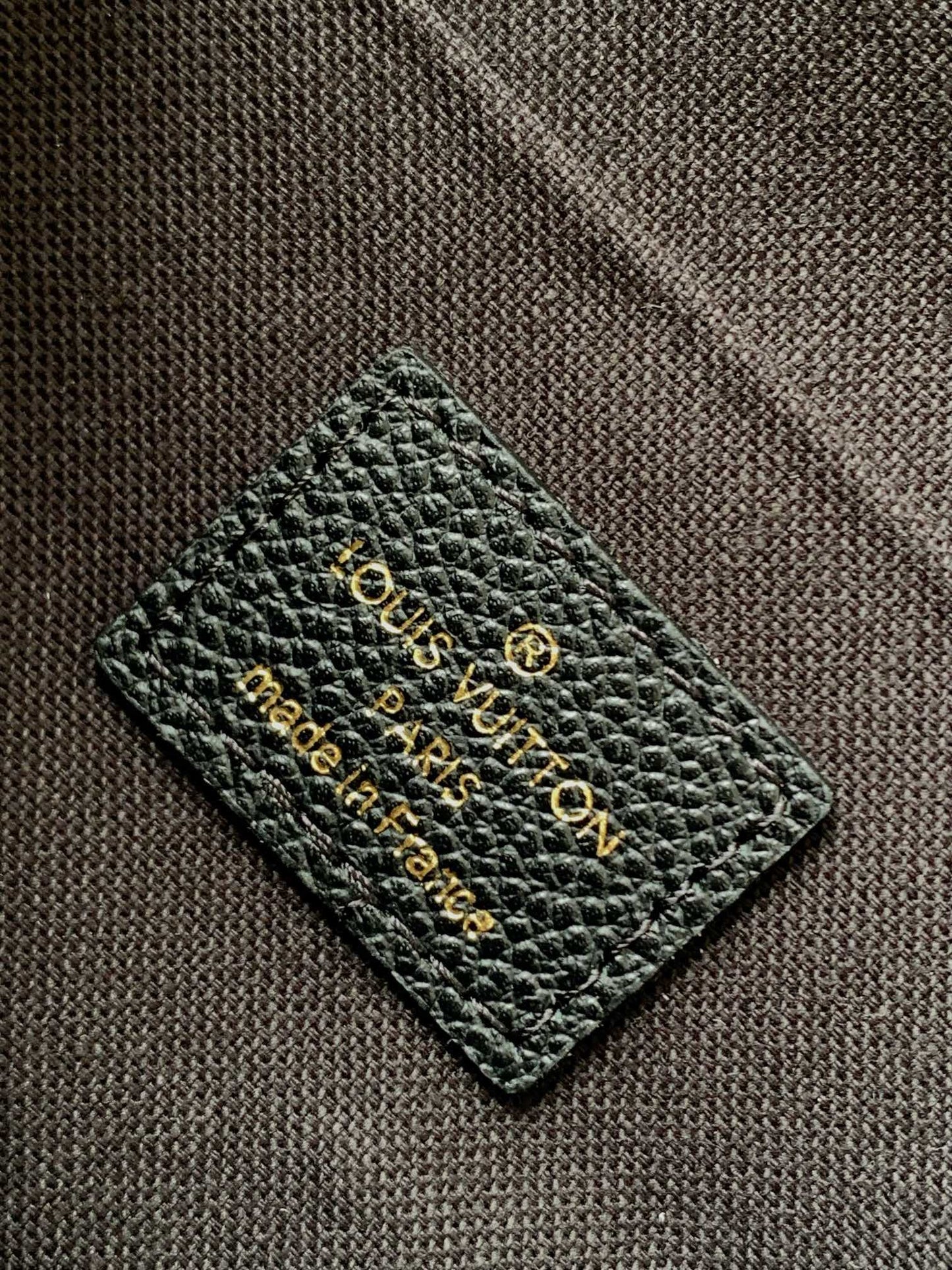 Louis Vuitton Félicie Pochette Monogram Empreinte Leather Chain Wallet - Black &amp; Gold