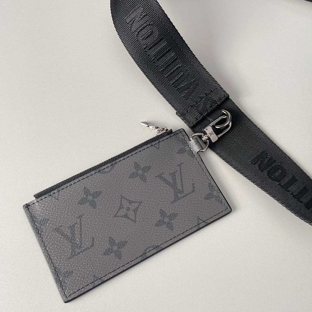 Louis Vuitton Trio Messenger Bag - Monogram Eclipse &amp; Reverse Canvas - Men's Crossbody