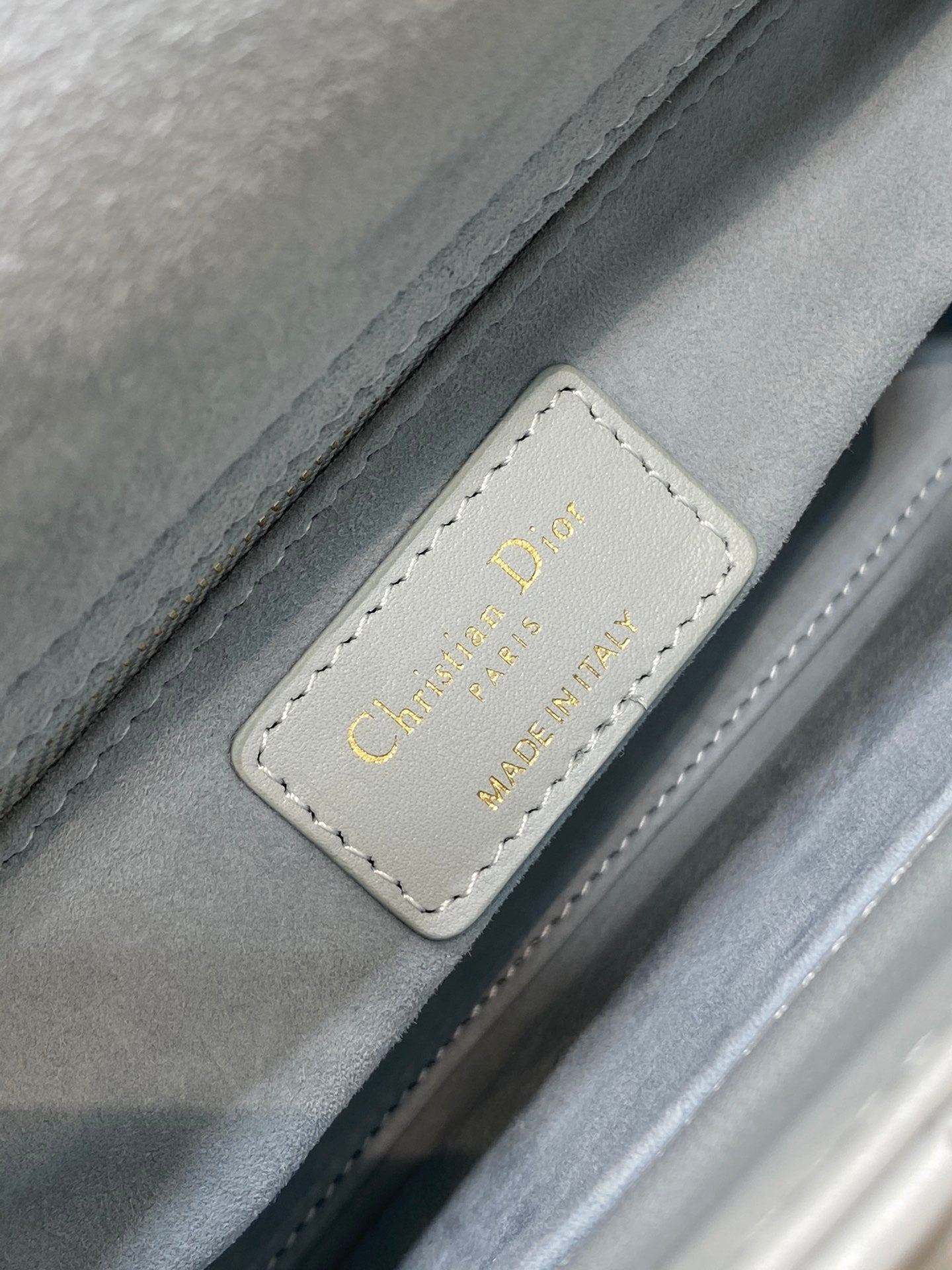 Lady Dior My ABCDior Small Bag - Cloud Blue Cannage Lambskin