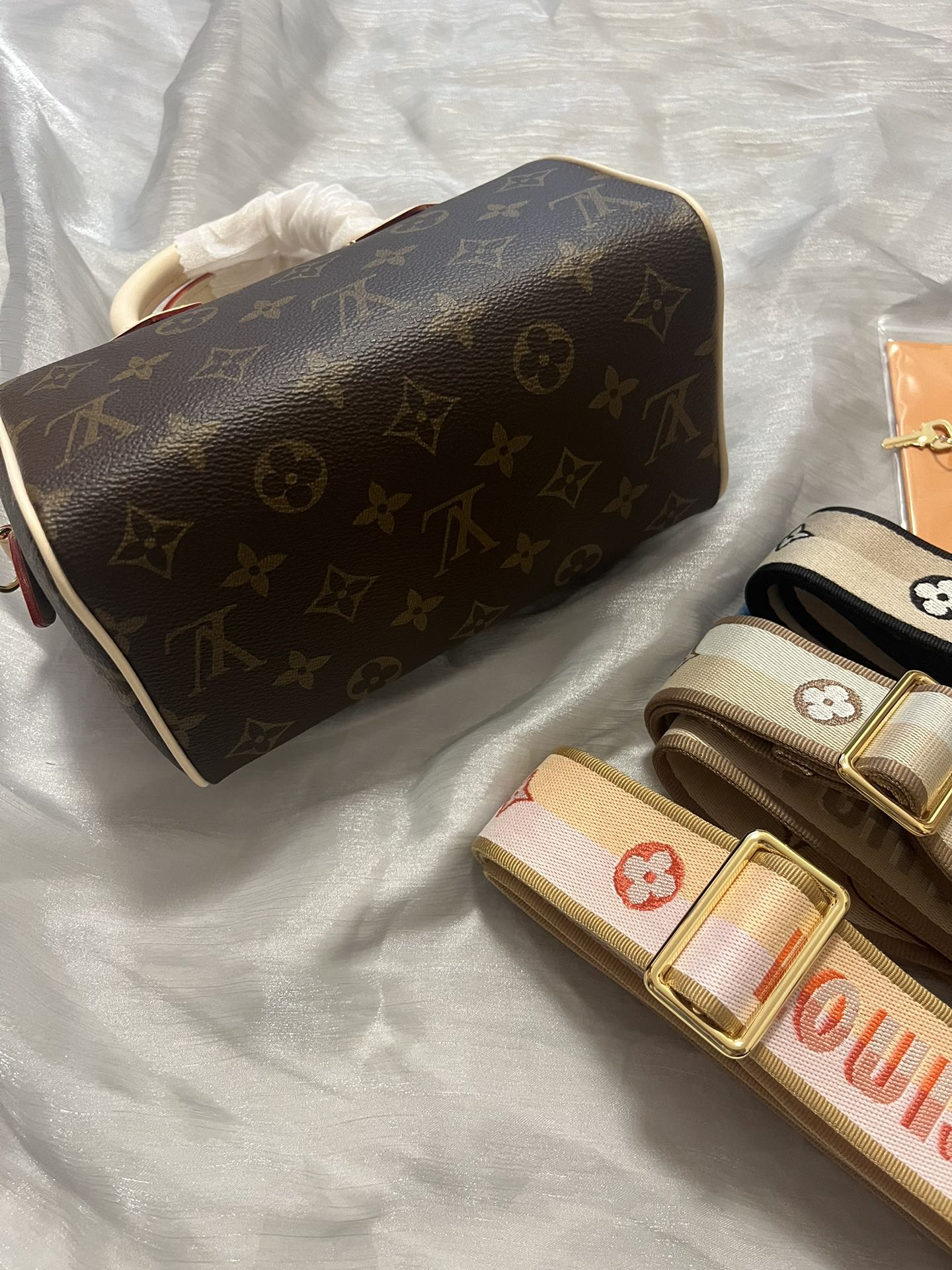Louis Vuitton Vintage Monogram Print Mini Top Handle Crossbody Handbag