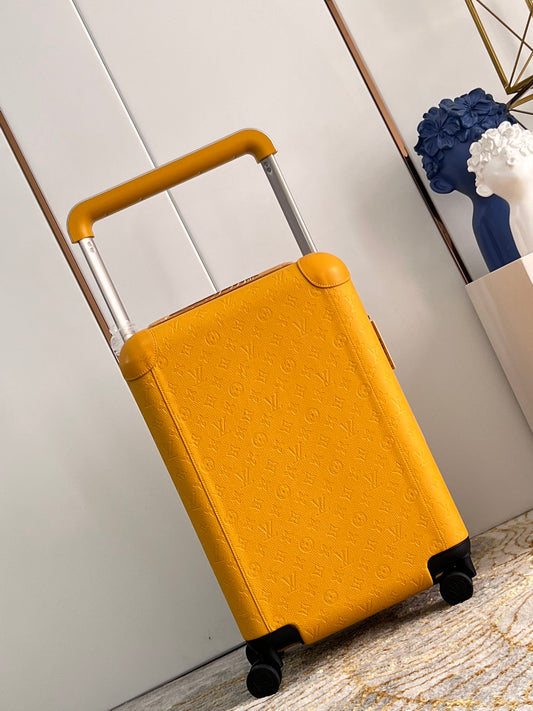Modern Mustard Yellow Hardshell Spinner Luggage Suitcase