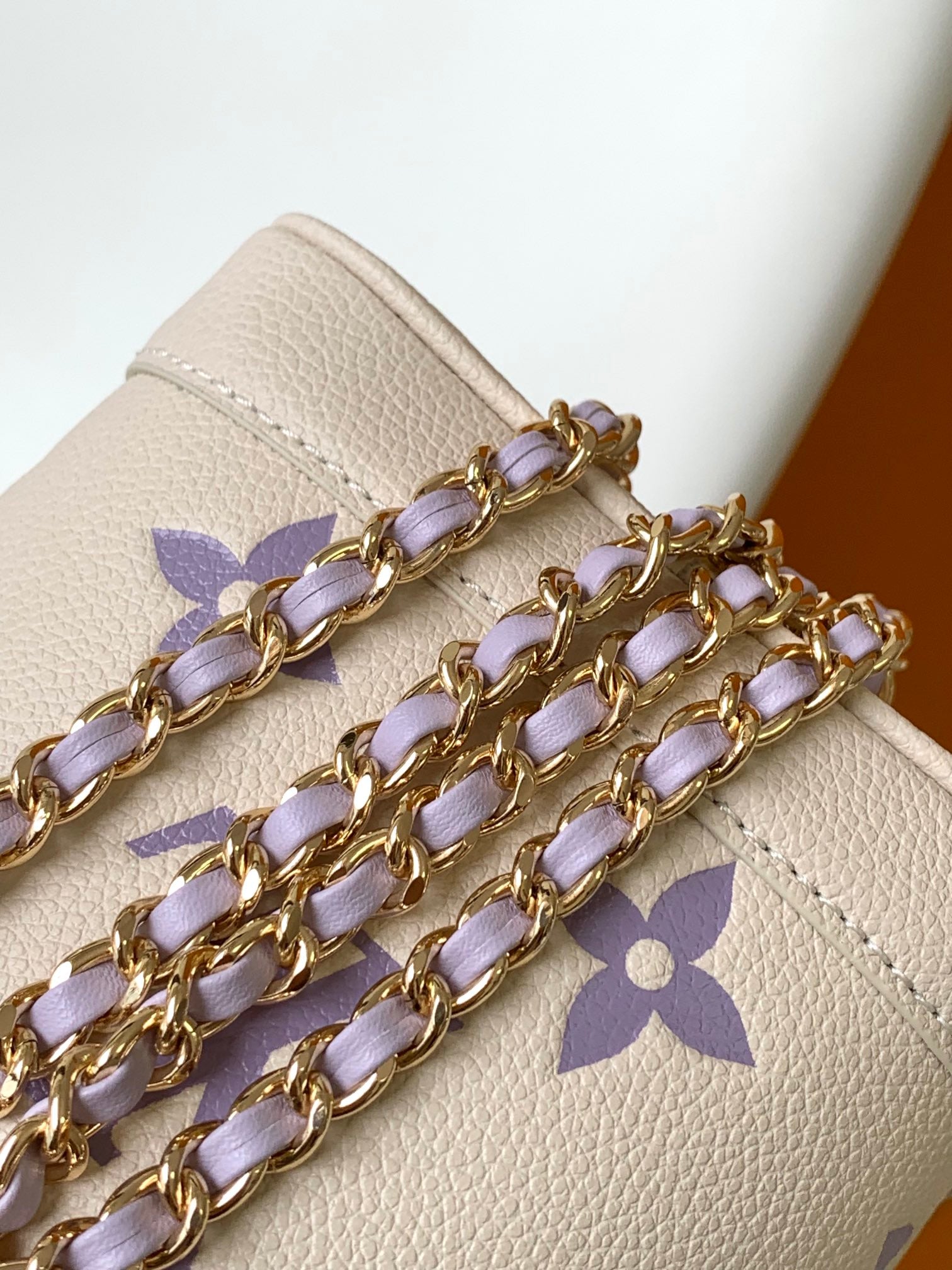 Louis Vuitton Nano Noé Bicolor Monogram Bucket Bag - White &amp; Purple