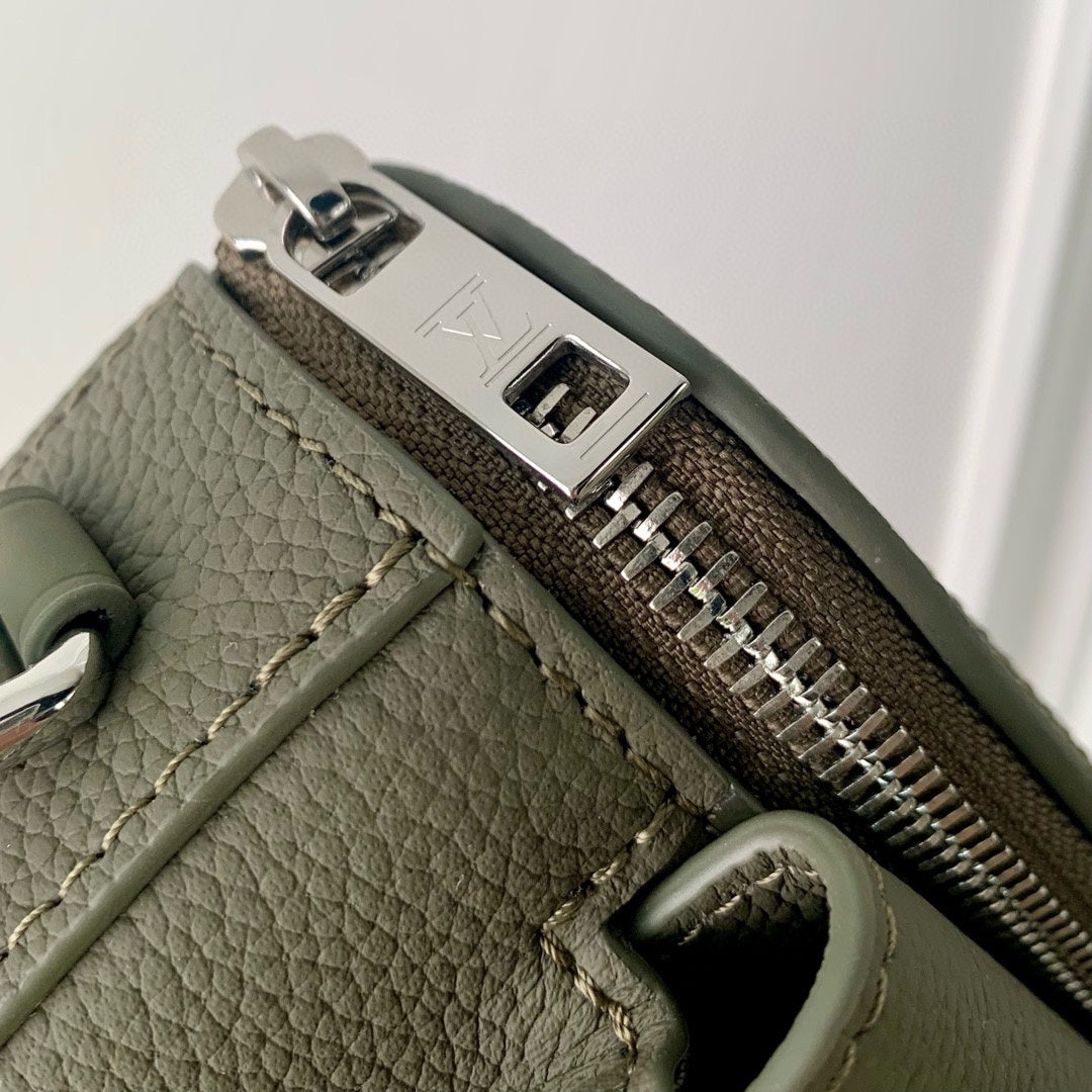 Louis Vuitton Minimalist Olive Green Belt Bag Unisex Crossbody Fanny Pack