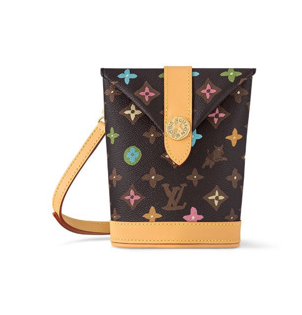 Louis Vuitton Multicolor Monogram Canvas Mini Crossbody Bag with Leather Trim