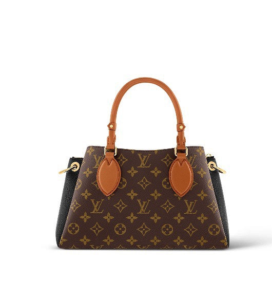 Louis Vuitton Vavin PM Monogram Canvas &amp; Leather Handbag - Brown/Black