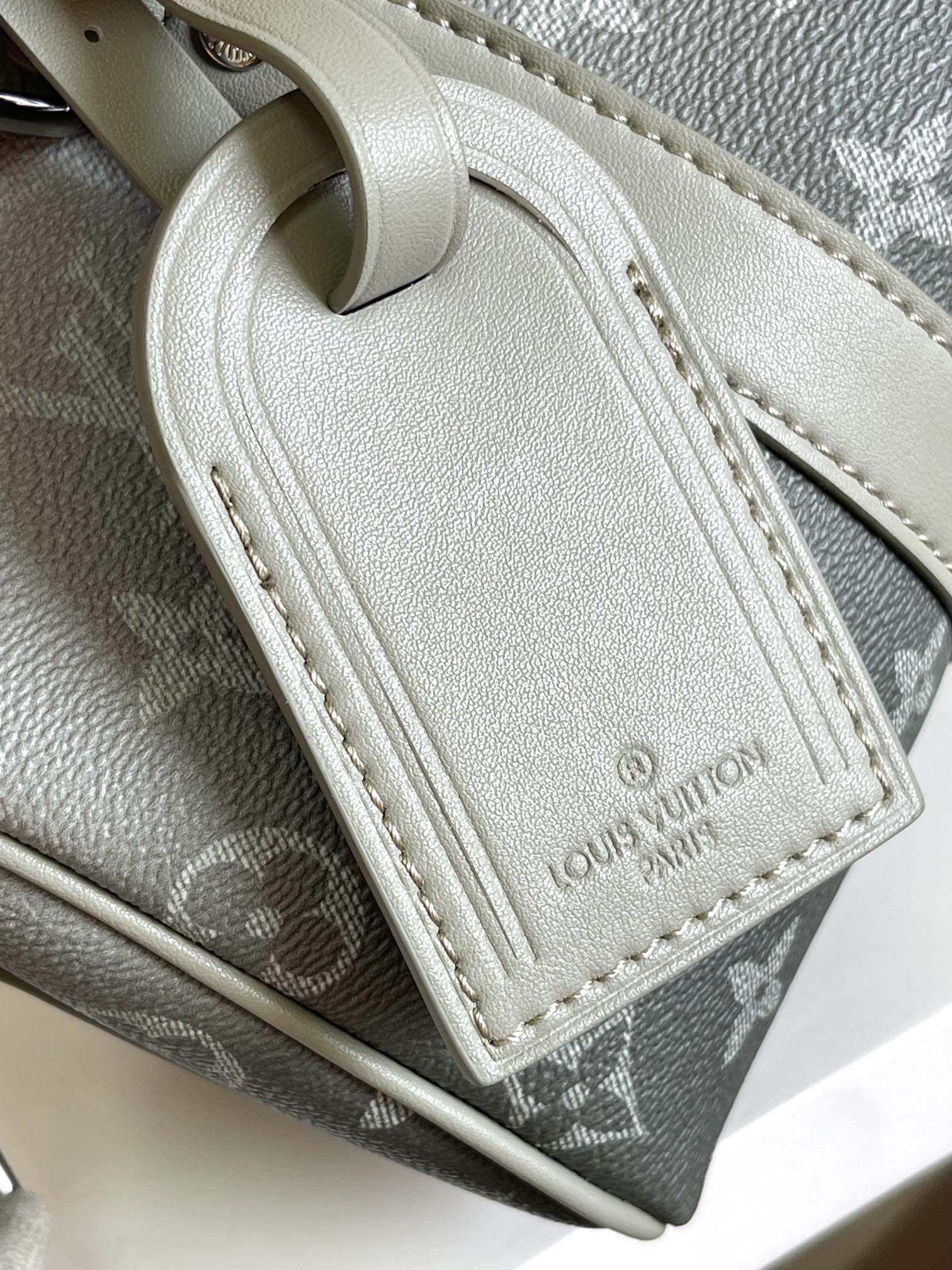 Louis Vuitton Sage Green Gradient Monogram Canvas Mini Duffle Crossbody Bag