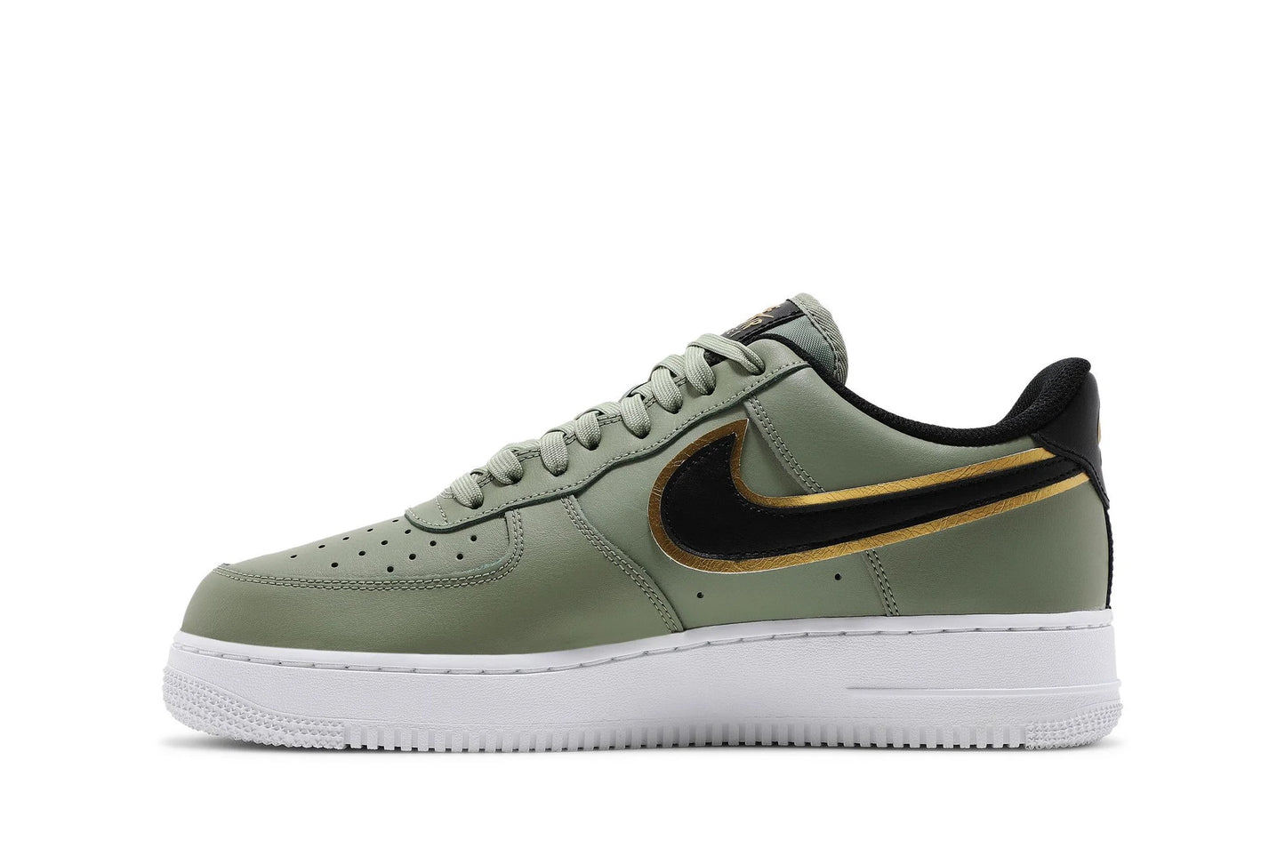 Nike Air Force 1 ’07 LV8 ‘Metallic Swoosh Pack – Oil Green’ DA8481-300