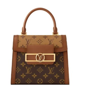 Louis Vuitton Dauphine MM Monogram &amp; Monogram Reverse Canvas Bag