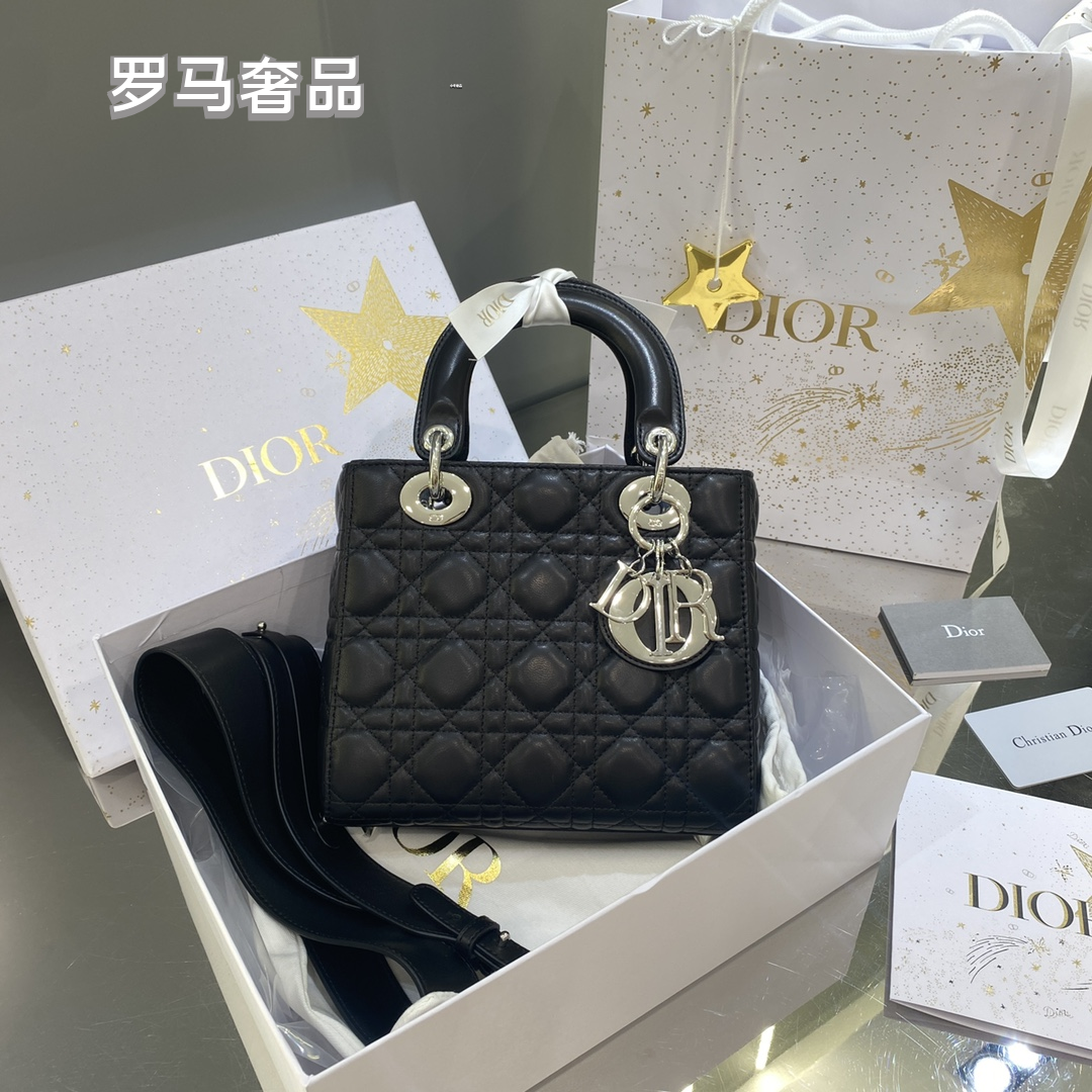 Christian Dior Lady Dior My ABCDior Bag - Beige Cannage Lambskin