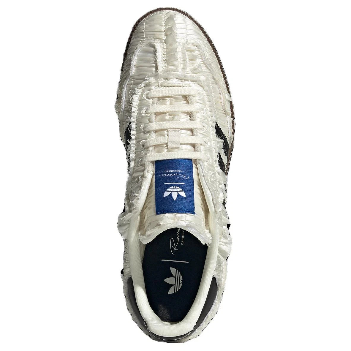 adidas Samba Reverie by Caroline Hú CLOT White Textured Silk Upper JQ4748